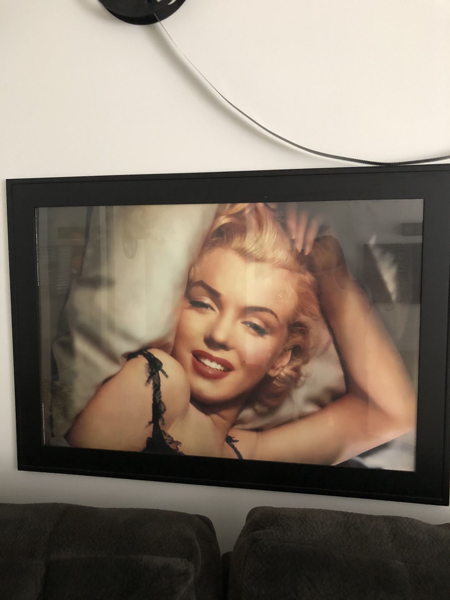 Marilyn Monroe Poster and Frame