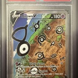 Unown V PSA 10