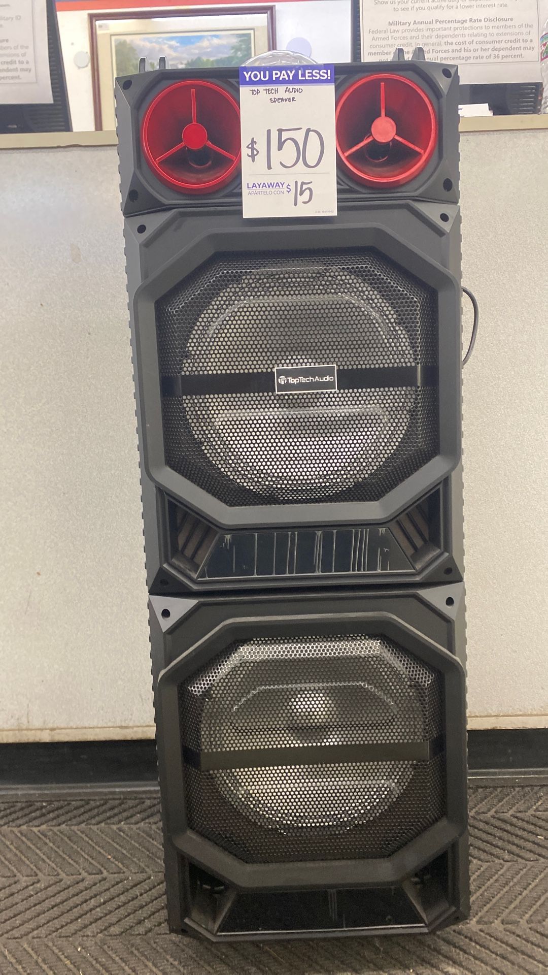 Top Tech Audio Speaker 