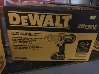 Dewalt 1/2” Impact wrench with hog ring anvil kit