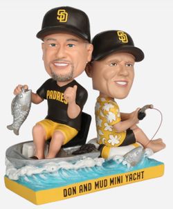 Don and Mud Padres Bobblehead Voucher