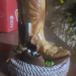 Cowboy Boot Center Piece