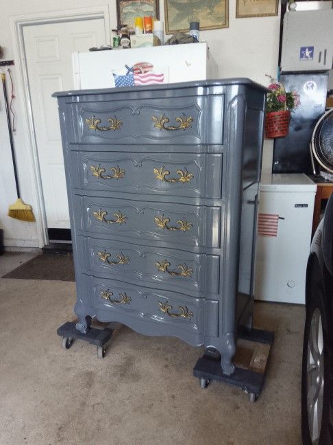 Dark Grey Dresser By Bodart Furniture