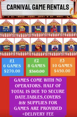 Carnival Games For Your Eventss 