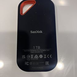 SanDisk Extreme Portable 1TB External SSD – USB 3.2 – High-Speed Storage