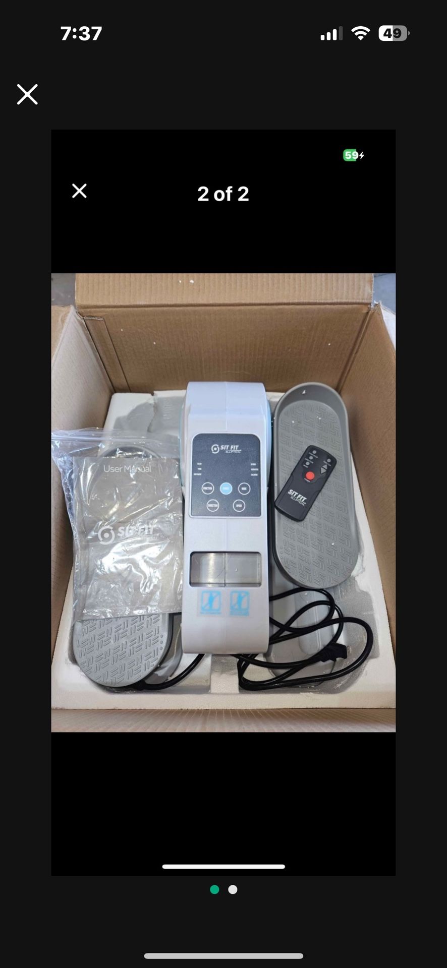 Like New Electric Elliptical