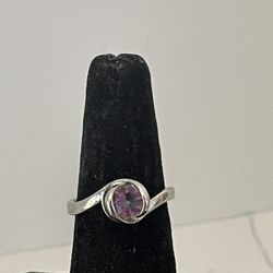 Fashion Silver Tone Ring