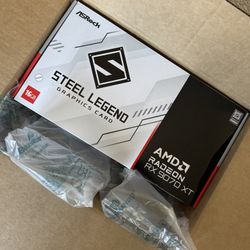 ASRock Steel Legend RX 9070 XT 16GB White GPU