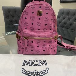 MCM Backpack medium size $420 💕💕💕