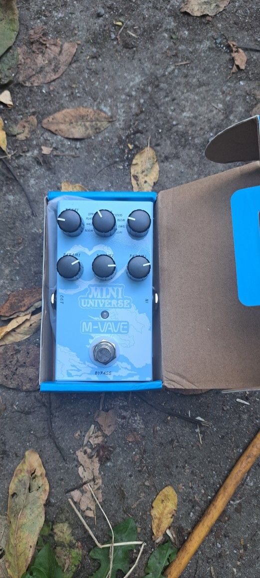 M-VAVE mini Universe Reverb Guitar Pedal