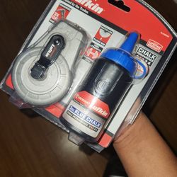 Chalk Line with Chalk