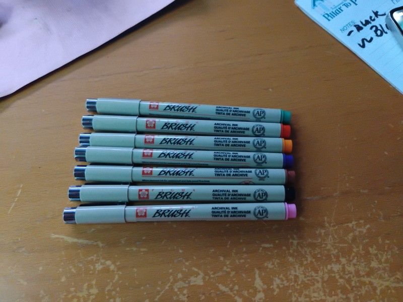 Sakura Pigma Micron 7 Pc Set Markers