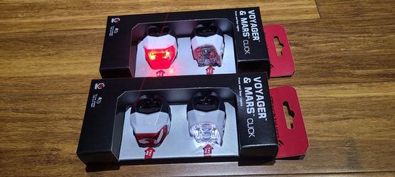 BLACKBURN VOYAGER & MARS CLICK FRONT AND REAR LIGHTS