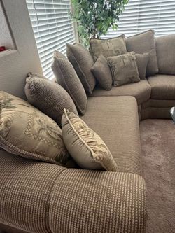 Sofa Sectional and Coffee Table