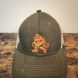 Bigfoot Beer Trucker Hat Sasquatch Funny Hat Snapback Mesh Outdoor Cap