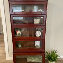 5 Tier Stackable Barrister / Lawyers Bookcase