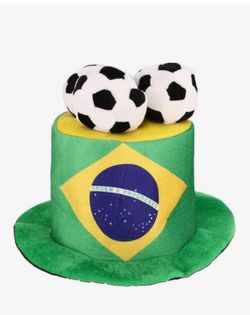 Brazil Soccer Hat