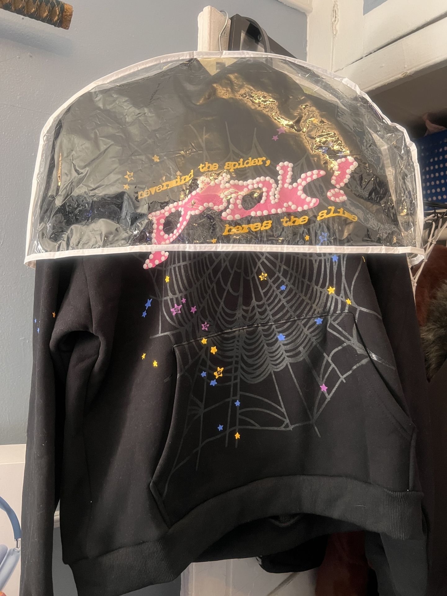 Pink Sp5der Hoodie