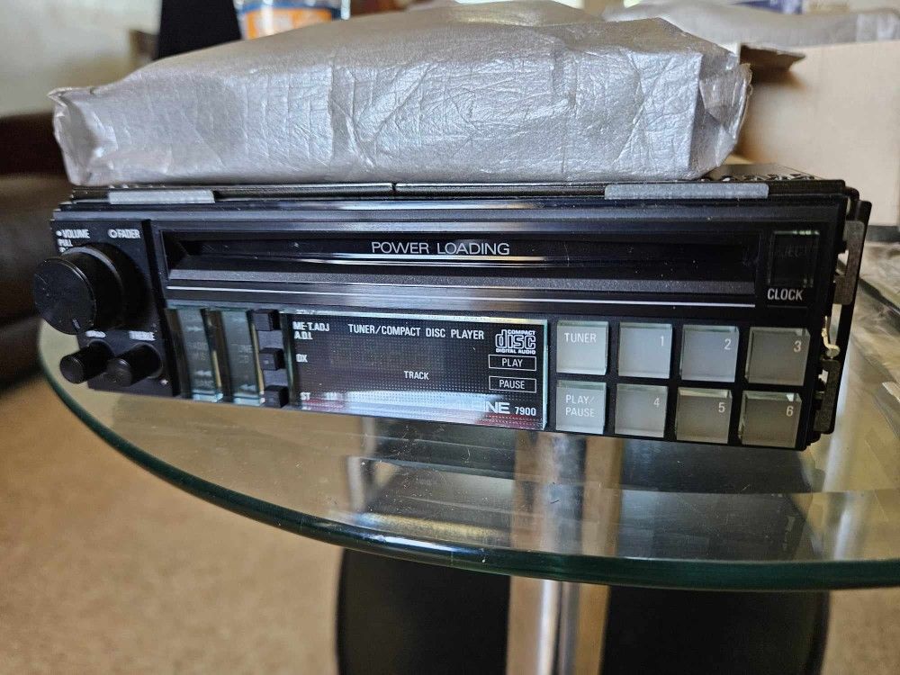 Vintage Alpine 7900 Cd Player Headunit Old School Audiophile Kenwood Pioneer Jl Ppi Arc Audio Fosgate Orion Mtx Soundstream Eclipse Audio Audison Car