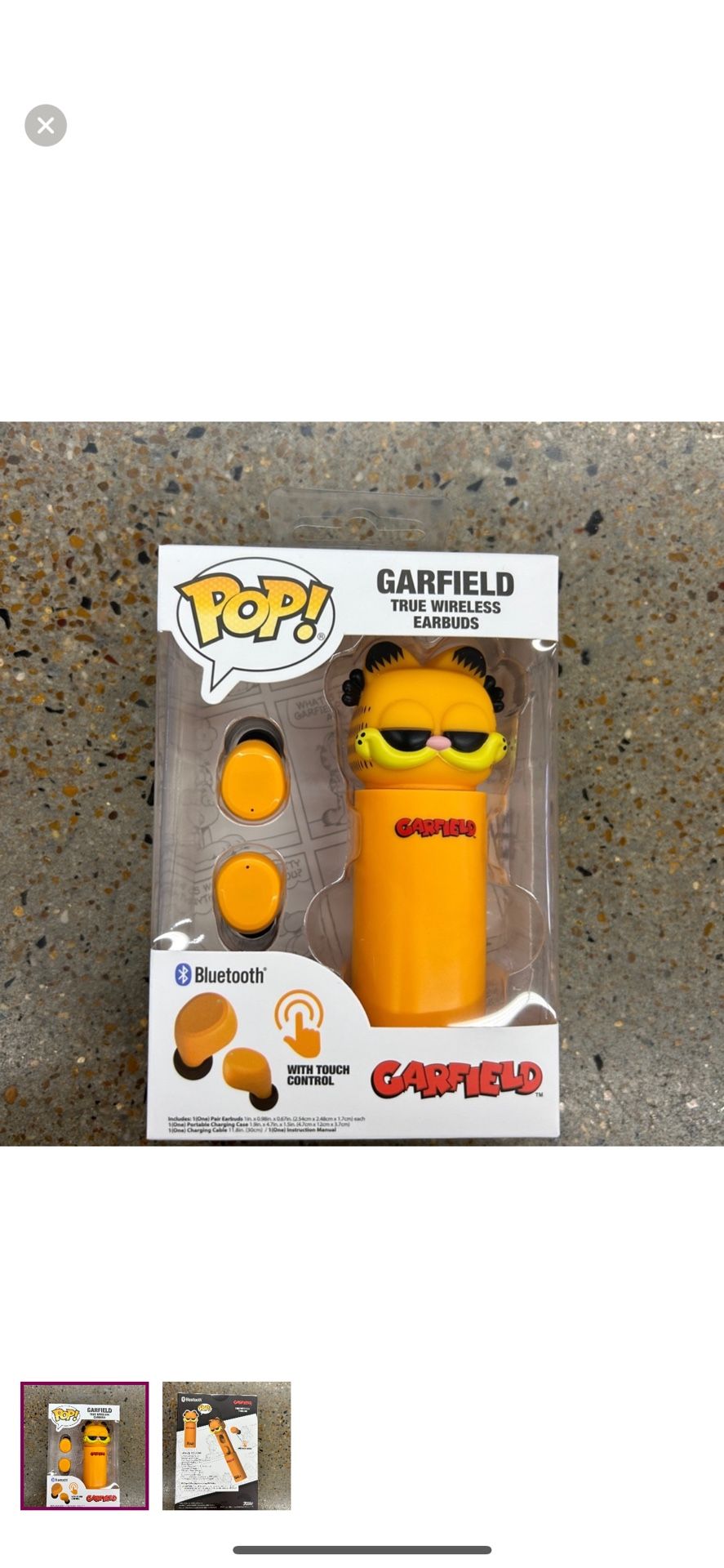 NWT Garfield True Wireless Earbuds