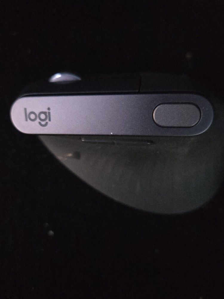 Logitech MX Vertical Advanced Ergonomic Mouse, Wireless via Bluetooth or Included USB Receiver