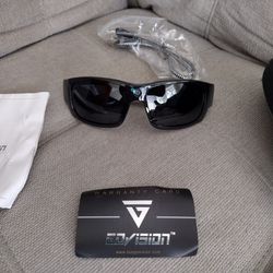 Go vision video camra sunglasses new