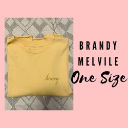 BRANDY MELVILLE Honey Shirt