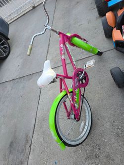 Girls bike