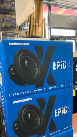 Audiocontrol epic x 8 on sale today for 99.99