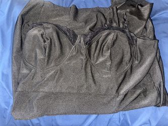 Plus Size Black Lace Dress