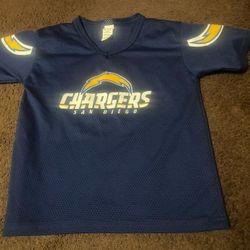 Vintage San Diego Chargers Jersey Kids Size Medium 