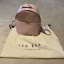 Ted Baker Light Pink Jenny Genuine Leather Gorgeous Backpack 