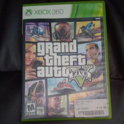 Grand Theft Auto V For Xbox 360