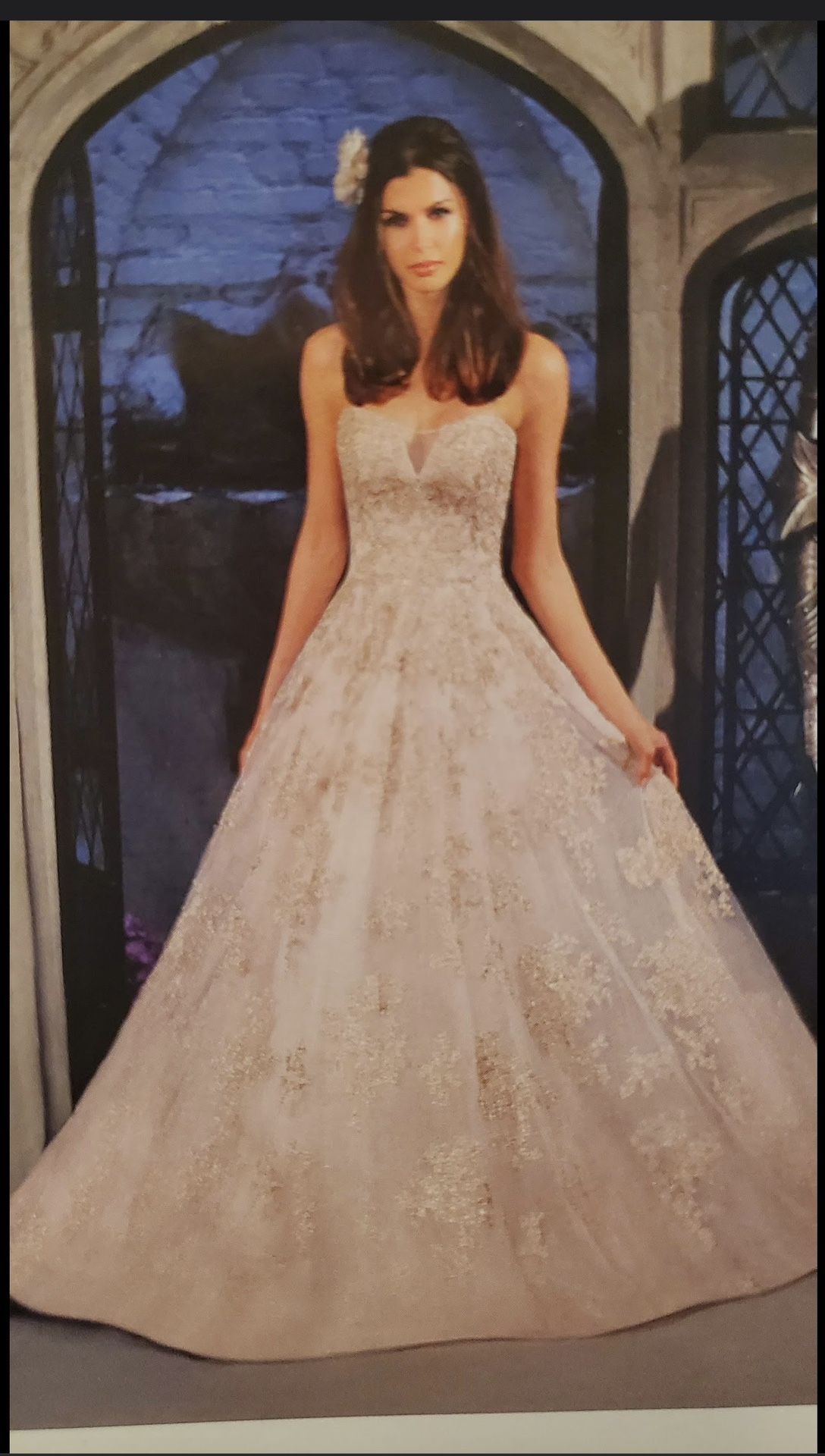 Wedding Dress-Rose Gold