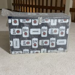 Miller Lite 🍻 Metal Cooler – Brand New – Ice Chest