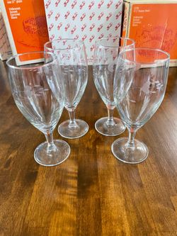 Princess House Water Goblets