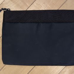 Black Nylon Zara Pouch- NWT