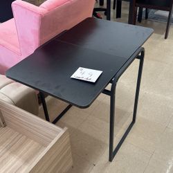 Black Wood Small Smart Desk [BLACK OR WHITE]