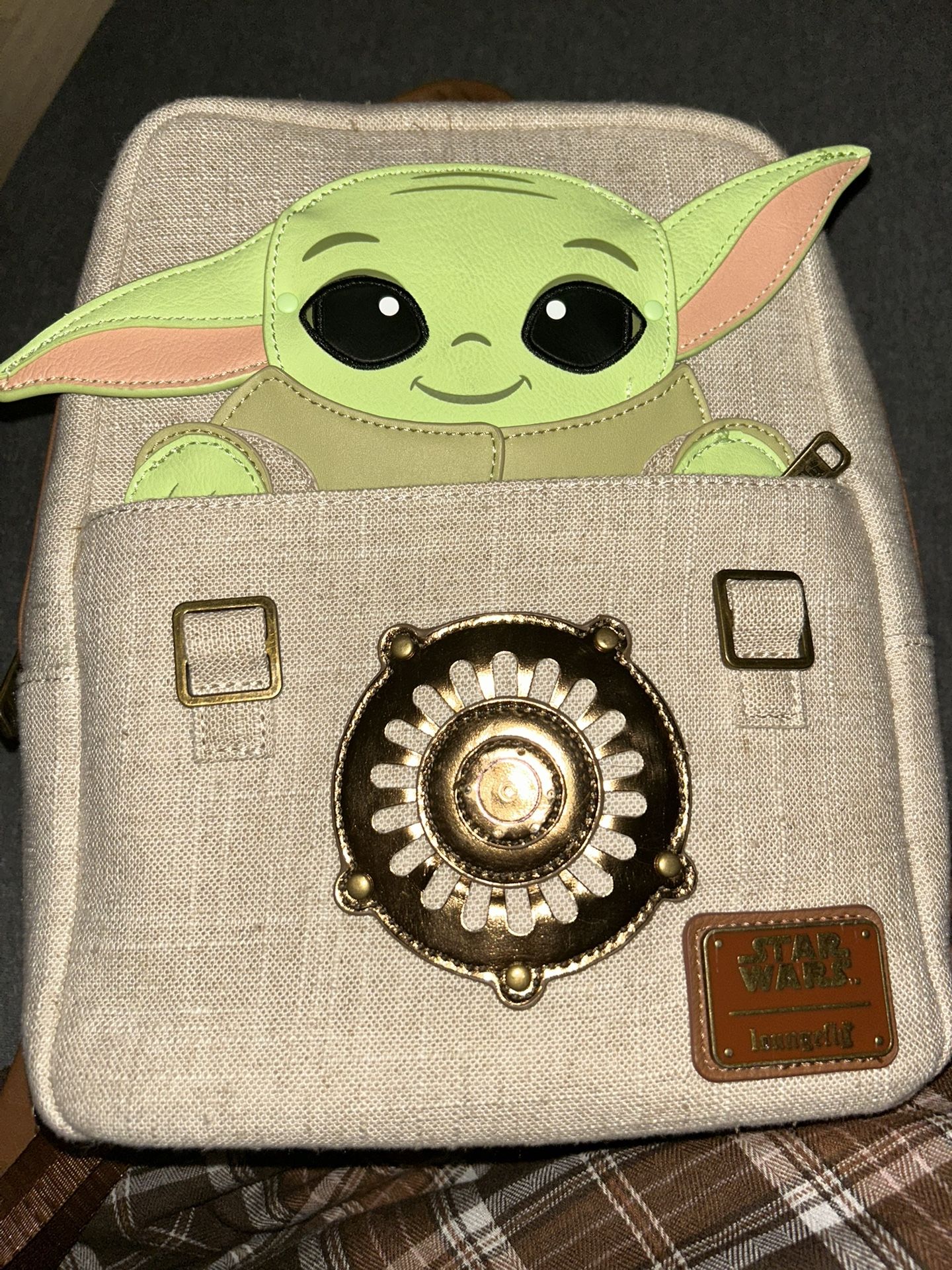 Disney Parks Star Wars Baby Yoda Grogu The Mandalorian Loungefly