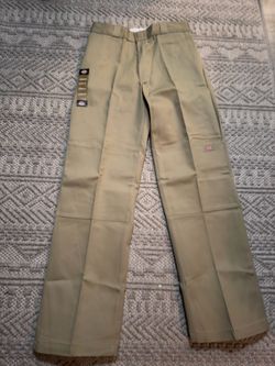 Khaki double knee dickies