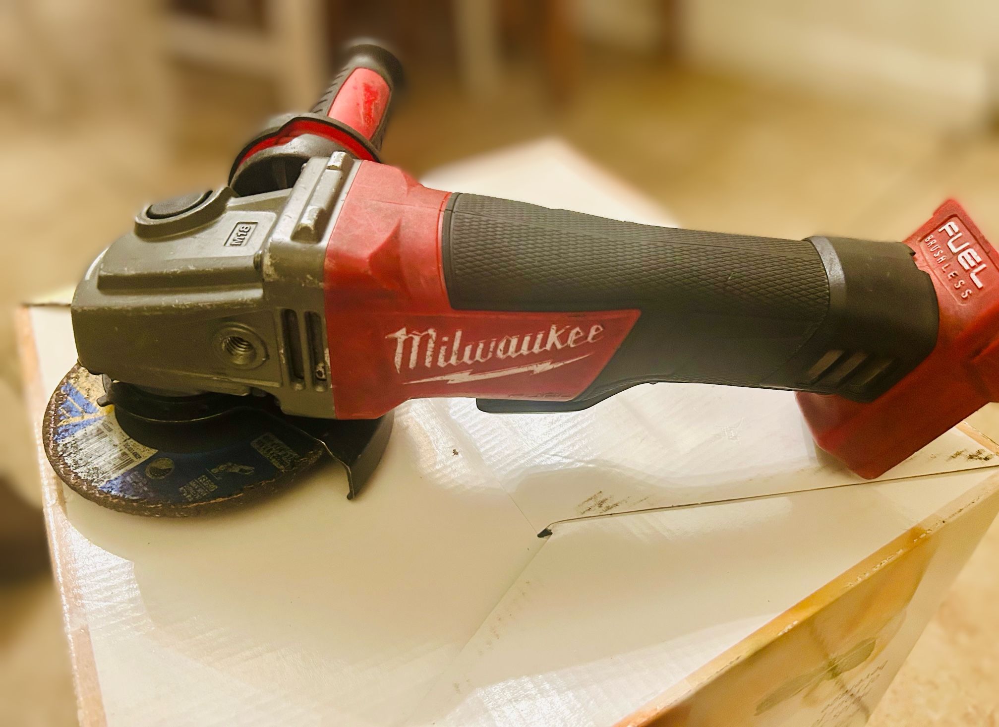 Milwaukee Fuel M18 5” Grinder