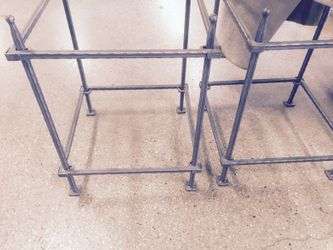 2 end tables needing tops