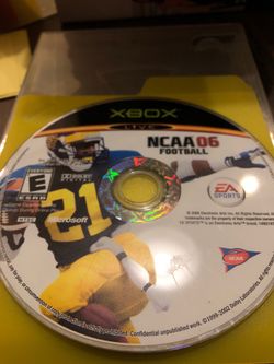 NCAA Football 06 Xbox