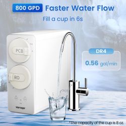 Brand new Vortopt 7 stage reverse Osmosis water filter system , brand new in box, under sink water f