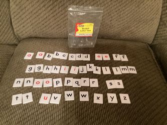 Student Letter Tiles