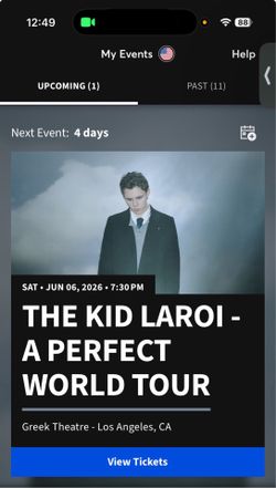 The Kid LAROI - A PERFECT WORLD TOUR -      2x VIP