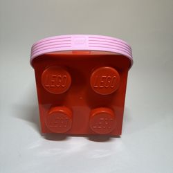 Lego 4003 Storage Brick  Storage Cube 4 Stud Case Container With Handle