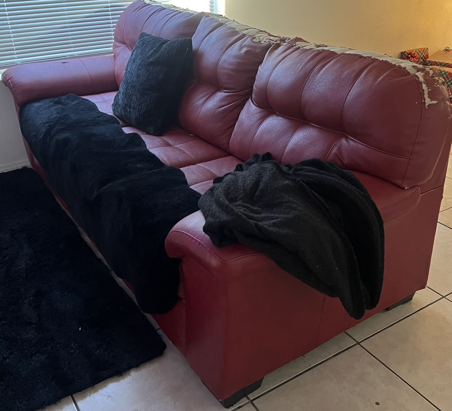 Red Couches For FREE
