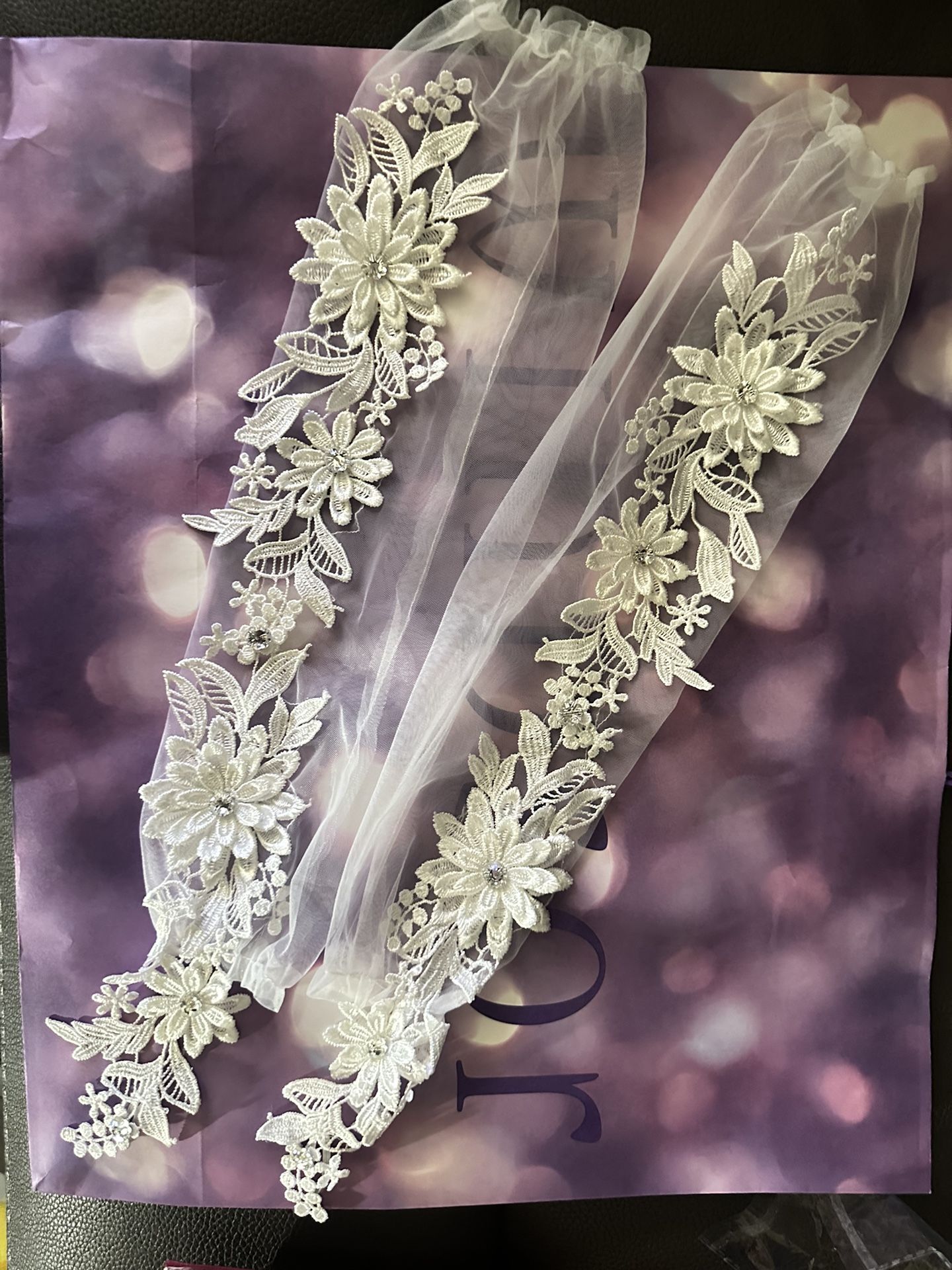 Long Bridal Wedding Gloves (One Size)