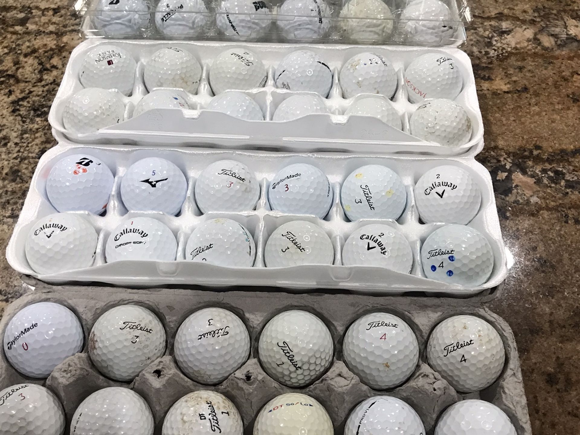 Golf Balls $5 Per Dozen